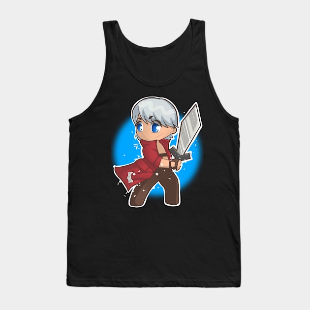 Chibi Dante Tank Top by EnmoreZ